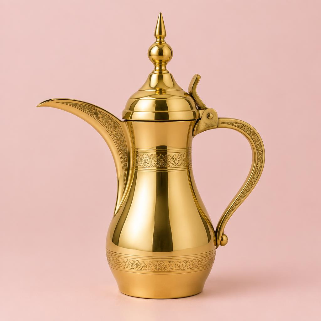 Arabic Brass Tea Kettle (1.5 L)
