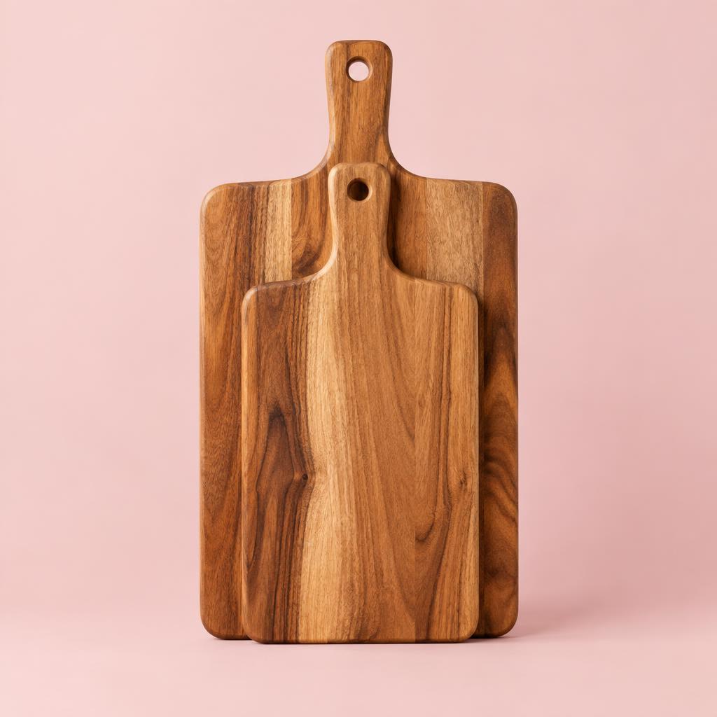 Acacia Chopping Board Set (2 pc)