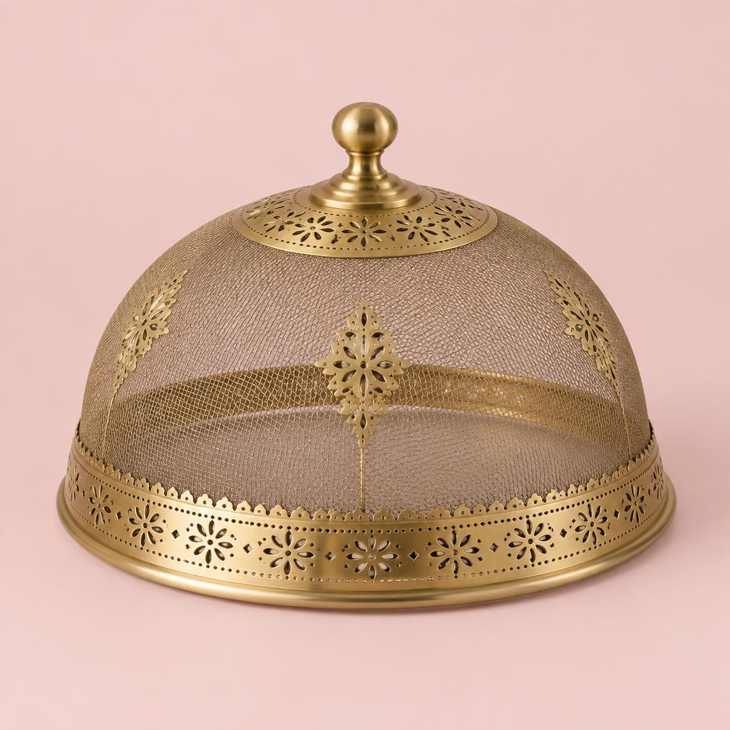 Ornate Mesh Food Cover Dome